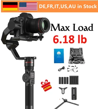 FeiyuTech AK2000 3-Axis Camera Stabilizer Gimbal for Sony Canon 5D Panasonic GH5 Nikon 2.8 kg Payload
FeiyuTech AK2000 3-Axis Camera Stabilizer Gimbal for Sony Canon 5D Panasonic GH5 Nikon 2.8 kg Payload