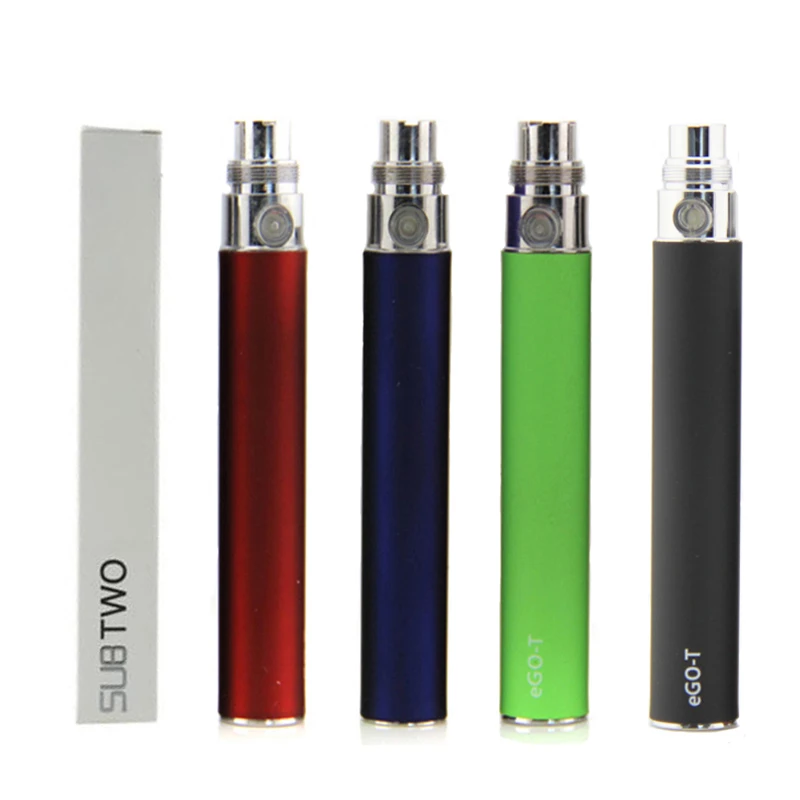 

SUB TWO EGO-T Battery 650mah 900mah 1100mah Capacity Electronic Cigarette Vape For ce4 ce4+ ce5 ce5+ Atomizer Colorful