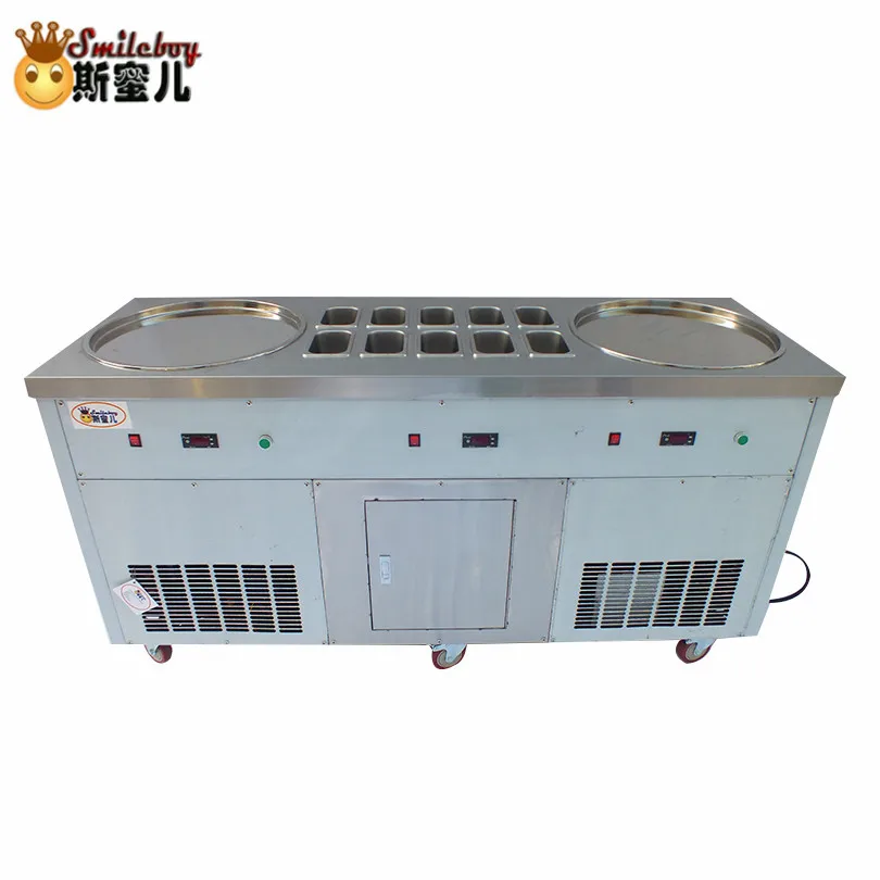 Stainless Steel Fried Ice Cream Machine Maker Hotel Commercial Yogurt Machine with 10 Barrels for Cake/bakery/drink/coffee Shop
Stainless Steel Fried Ice Cream Machine Maker Hotel Commercial Yogurt Machine with 10 Barrels for Cake/bakery/drink/coffee Shop