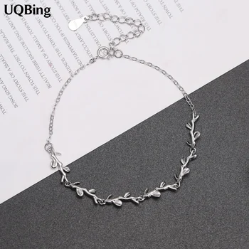 2018 New Fashion 925 Sterling Silver Branch Bracelets For Women Chain Bracelet Charms Pulsera Drop Shipping
2018 New Fashion 925 Sterling Silver Branch Bracelets For Women Chain Bracelet Charms Pulsera Drop Shipping