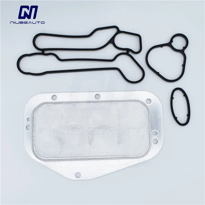 New Engine Oil Cooler Repair Kits Gaskets For Cruze Opel Orlando Astra 93186324 55353322 55353320 55355603 15-5151 1