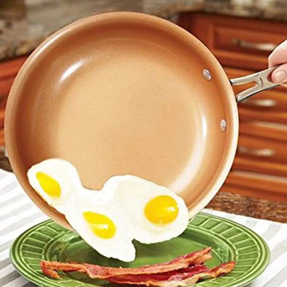 Copper Pot Copper Color Aluminum Smokeless Non-Stick Pan Universal Induction Cooker Steak Pot Single Bottom
Copper Pot Copper Color Aluminum Smokeless Non-Stick Pan Universal Induction Cooker Steak Pot Single Bottom