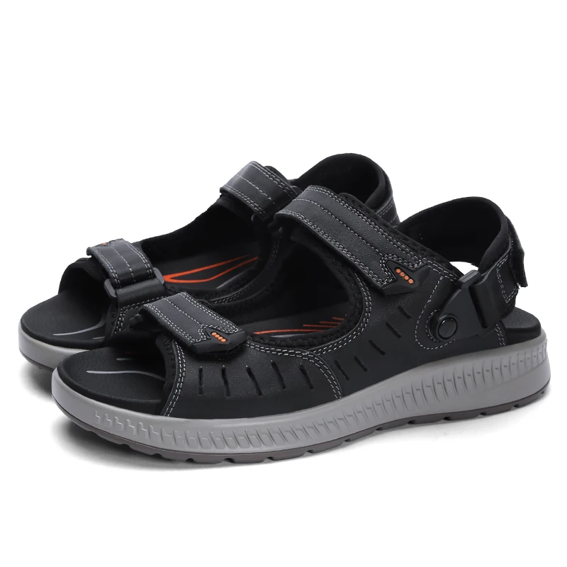 Hot Fashion Men's sandals Leather sandals men Casual Summer Comfortable leather Shoes plus size Men Outdoor Beach Casual Shoe C4
Hot Fashion Men's sandals Leather sandals men Casual Summer Comfortable leather Shoes plus size Men Outdoor Beach Casual Shoe C4