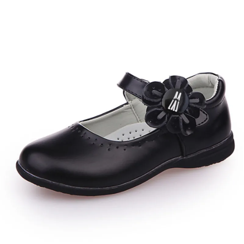 Fashion Girls Shoes Leather Solid Flower Kids Shoes For Girls Soft Good Quality Children Dance School Shoes Girls Size 26-36
Fashion Girls Shoes Leather Solid Flower Kids Shoes For Girls Soft Good Quality Children Dance School Shoes Girls Size 26-36