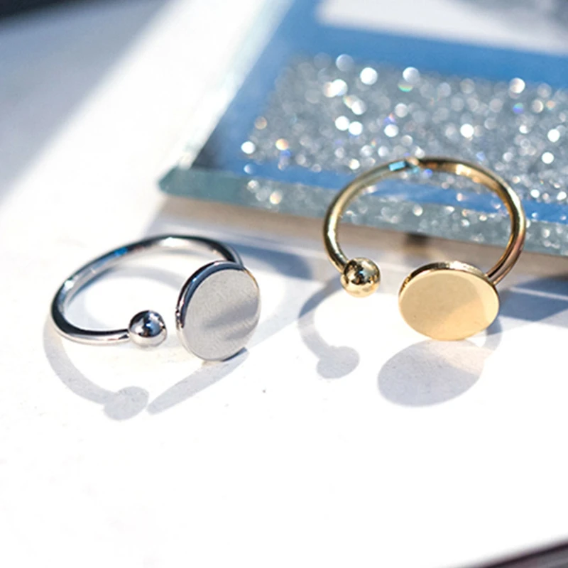 QCOOLJLY Lucky Charms Silver Forever Gold Silver Color Circle Round Circle Finger Rings for Women Jewelry Gift
QCOOLJLY Lucky Charms Silver Forever Gold Silver Color Circle Round Circle Finger Rings for Women Jewelry Gift