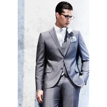 New New Arrival Groom Tuxedos Shawl Lapel Men's Suit Side Vent Groomsman Best Man Wedding Prom Suits (Jacket+Pants+Vest)
New New Arrival Groom Tuxedos Shawl Lapel Men's Suit Side Vent Groomsman Best Man Wedding Prom Suits (Jacket+Pants+Vest)