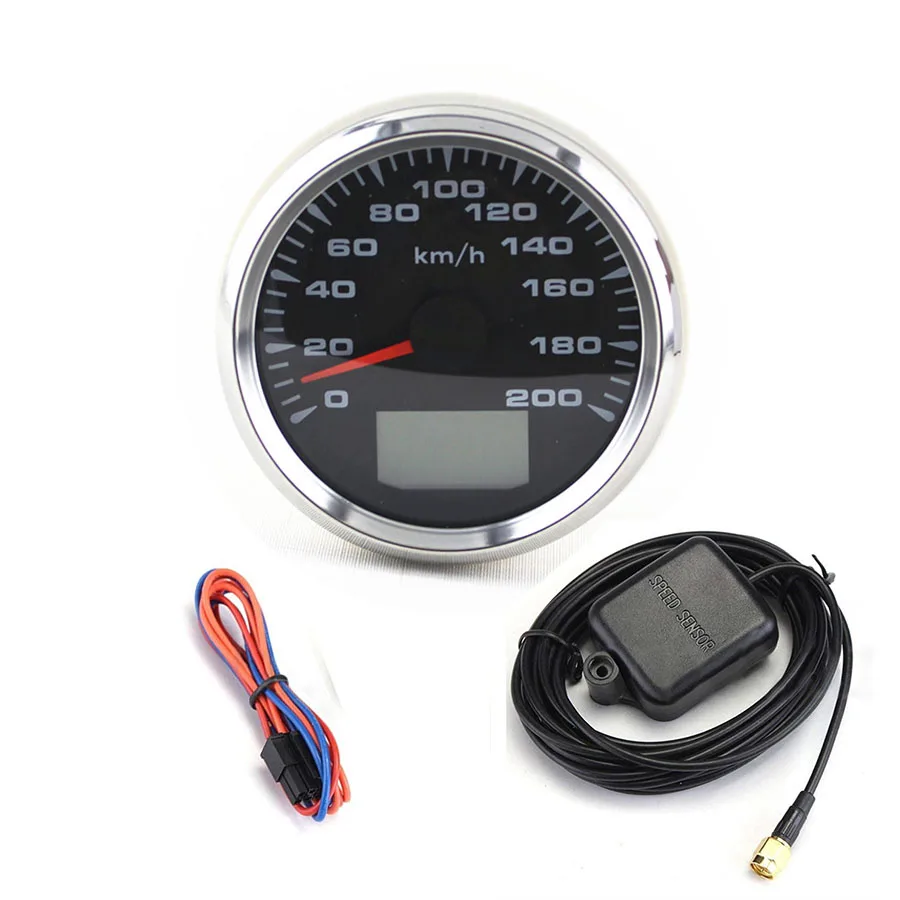 Universal GPS Speedometer Gauges Tuning 85mm Auto LCD Speed Odometers 9-32V Speed Mileometers Trip Gauge Cog 7 Colors Backlight
Universal GPS Speedometer Gauges Tuning 85mm Auto LCD Speed Odometers 9-32V Speed Mileometers Trip Gauge Cog 7 Colors Backlight