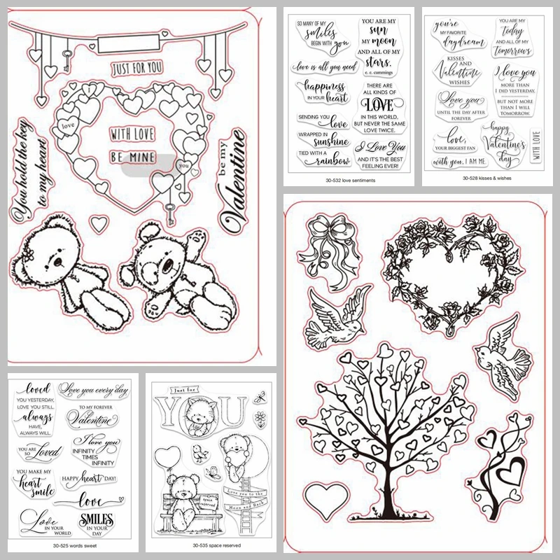 Lovely Bear Letters Pattern Prints Transparent Clear Silicone Stamp/Seal for DIY scrapbooking/photo album card making 5x6.5in
Lovely Bear Letters Pattern Prints Transparent Clear Silicone Stamp/Seal for DIY scrapbooking/photo album card making 5x6.5in