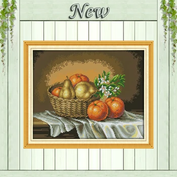 Basketful orange incense fruit basket 11CT patterns printed on canvas 14CT needlework diy dmc cross stitch Sets Embroidery kits
Basketful orange incense fruit basket 11CT patterns printed on canvas 14CT needlework diy dmc cross stitch Sets Embroidery kits