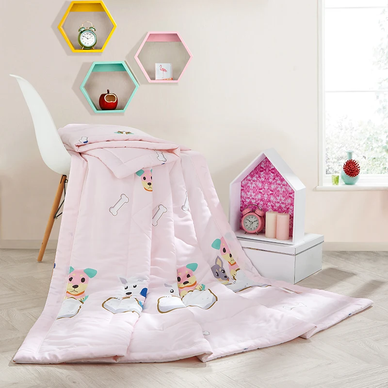 Cartoon Dog Bone Quilting Summer Comforter Quilt Stitching Modal Fabric Polyester Filler Twin Queen Air-Condition
Cartoon Dog Bone Quilting Summer Comforter Quilt Stitching Modal Fabric Polyester Filler Twin Queen Air-Condition