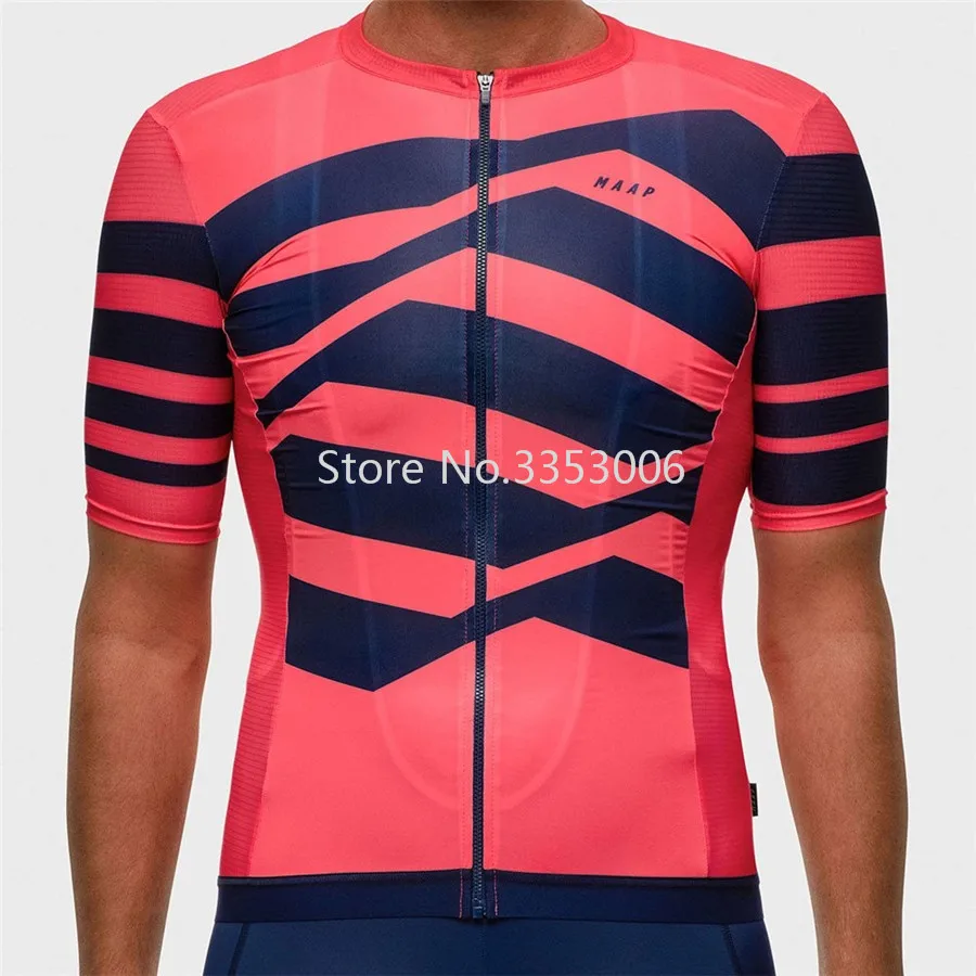 2017 Maap M-Flag Pro Light Orange Cycling Jersey And Bib Shorts Set GW59368