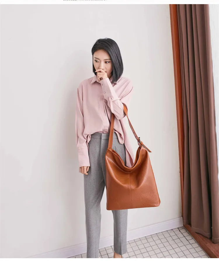Micom brand shoulder bag female tote bucket bags fashion women leather handbag large capacity Ladies Hobos bao bolsa feminina (3)