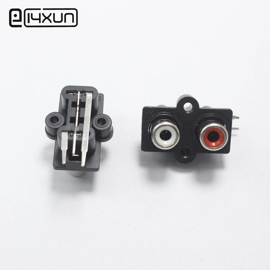 10pcs RCA 2 Pin Red + White Female Audio Video Plug jack AV Socket Input and Output Connector
10pcs RCA 2 Pin Red + White Female Audio Video Plug jack AV Socket Input and Output Connector