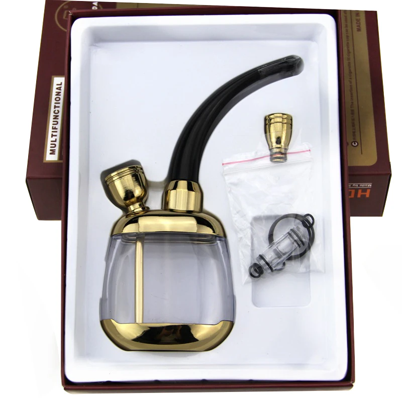 1pcs Water Smoking Pipe Shisha Hookah Cigarette Holder Pipe Filter Smoke HighQuality Gift men Dual purpose cigarette accessories
1pcs Water Smoking Pipe Shisha Hookah Cigarette Holder Pipe Filter Smoke HighQuality Gift men Dual purpose cigarette accessories