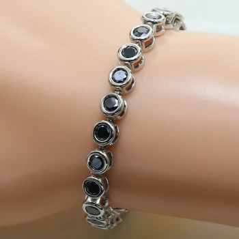 Otogo Transing 7A fashion 20cm Silver Color package insert black cubic zirconia lobster style clasp Women Charm Bracelet
Otogo Transing 7A fashion 20cm Silver Color package insert black cubic zirconia lobster style clasp Women Charm Bracelet