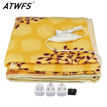 ATWFS Security Electric Plush Blanket Double Bed Electric Thermostat Heating Blanket Warmer Heater Carpet 150*120cm Winter 
ATWFS Security Electric Plush Blanket Double Bed Electric Thermostat Heating Blanket Warmer Heater Carpet 150*120cm Winter