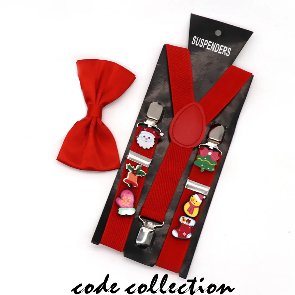 NWE 2.5cm Wide Random Christmas Acrylic Brooch Decoration Suspenders For Child Boy Girl 3 Clip Bow Tie Set Suspenders Gift
NWE 2.5cm Wide Random Christmas Acrylic Brooch Decoration Suspenders For Child Boy Girl 3 Clip Bow Tie Set Suspenders Gift