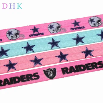 DHK 5/8'' Free shipping fight football printed Fold Elastic FOE headband headwear hairband DIY decoration OEM S715
DHK 5/8'' Free shipping fight football printed Fold Elastic FOE headband headwear hairband DIY decoration OEM S715