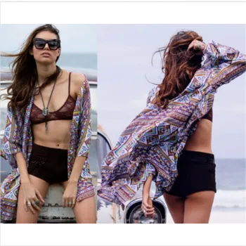 Brazilian Psychedelic Floral Printed Sexy Women Chiffon Bikini Swimsuit Bathing Suit Swimwear Exotic Cover Up Sarong Beach Dress
Brazilian Psychedelic Floral Printed Sexy Women Chiffon Bikini Swimsuit Bathing Suit Swimwear Exotic Cover Up Sarong Beach Dress