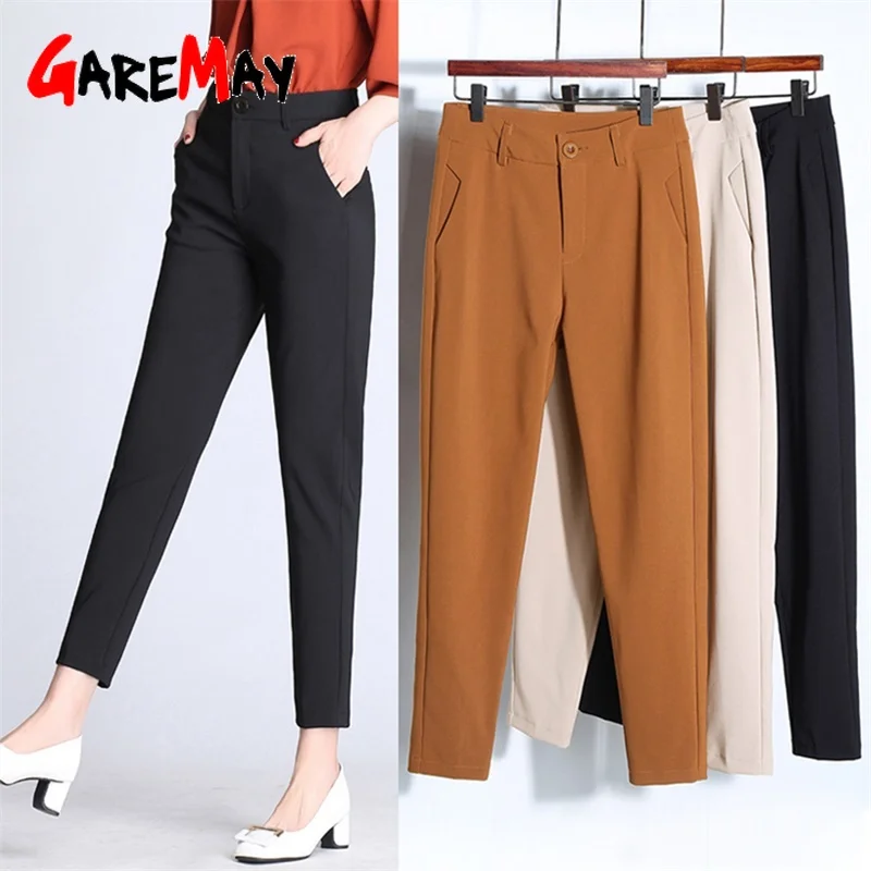 Garemay 2019 Summer Women's Pants Capris Large Size Pecil High Waist Classic Women Harem Office Pants Suit Casual Trousers
Garemay 2019 Summer Women's Pants Capris Large Size Pecil High Waist Classic Women Harem Office Pants Suit Casual Trousers