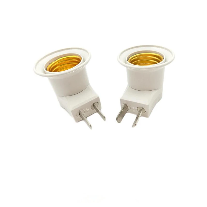 EU/US Plug E27 Base Bulb Socket Adapter Portable Lamp Holder with On-off Control Switch
EU/US Plug E27 Base Bulb Socket Adapter Portable Lamp Holder with On-off Control Switch