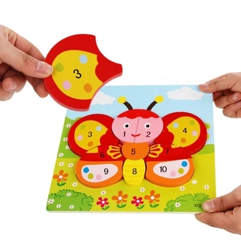 Wooden Puzzle Cartoon Animals 3D Jigsaw Puzzle DIY Cognitive Animal Puzzle Piece Puzzle Toys Educational Toys For Kids Gift
Wooden Puzzle Cartoon Animals 3D Jigsaw Puzzle DIY Cognitive Animal Puzzle Piece Puzzle Toys Educational Toys For Kids Gift