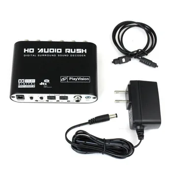 Reliable 2017 hotselling New 5.1 AC3 DTS HD Audio Decoder Digital Sound Decoder Optical SPDIF Coaxial to 6RCA
Reliable 2017 hotselling New 5.1 AC3 DTS HD Audio Decoder Digital Sound Decoder Optical SPDIF Coaxial to 6RCA