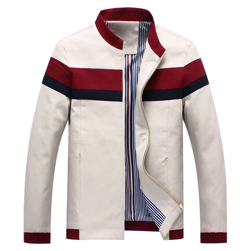 Men Spring Patchwork Jackets and Coats Jaqueta Masculina Male Casual Fashion Slim Fitted Zipper Jackets Hombre Business jacket
Men Spring Patchwork Jackets and Coats Jaqueta Masculina Male Casual Fashion Slim Fitted Zipper Jackets Hombre Business jacket