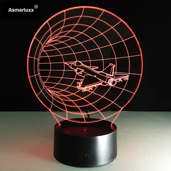 Time Airplane Shape LED Night Lamp Unique 3D Effect With USB Table Lamp For Kids Family Bedroom Decoration Aircraft Lamp
Time Airplane Shape LED Night Lamp Unique 3D Effect With USB Table Lamp For Kids Family Bedroom Decoration Aircraft Lamp
