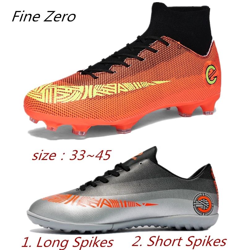 Fine Zero New Professional Soccer Shoes Superfly Elite CR12 Football Boots Men Women Training Sneaker Adult Kids Boys Cleats HG
Fine Zero New Professional Soccer Shoes Superfly Elite CR12 Football Boots Men Women Training Sneaker Adult Kids Boys Cleats HG