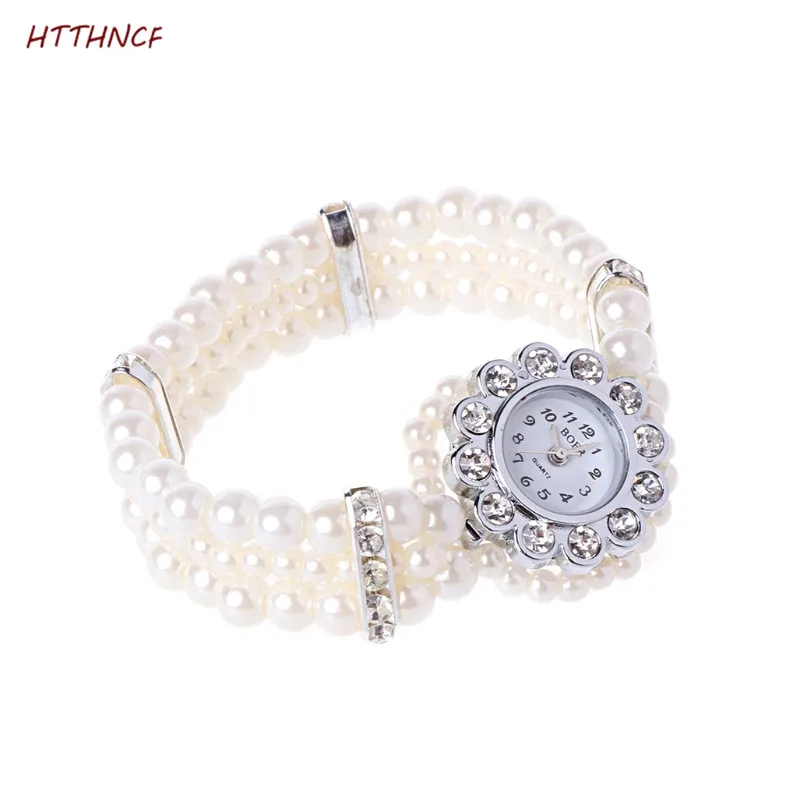 HTTHNCF Women's White Pearl String Strap Wrap Wrist Watch Crystal Accented Beads Style
HTTHNCF Women's White Pearl String Strap Wrap Wrist Watch Crystal Accented Beads Style