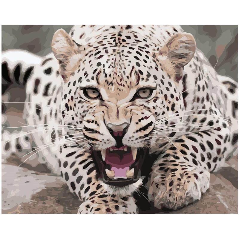 Painting By Numbers DIY Dropshipping 40x50 50x65cm Screaming fierce jaguar Animal Canvas Wedding Decoration Art picture Gift
Painting By Numbers DIY Dropshipping 40x50 50x65cm Screaming fierce jaguar Animal Canvas Wedding Decoration Art picture Gift
