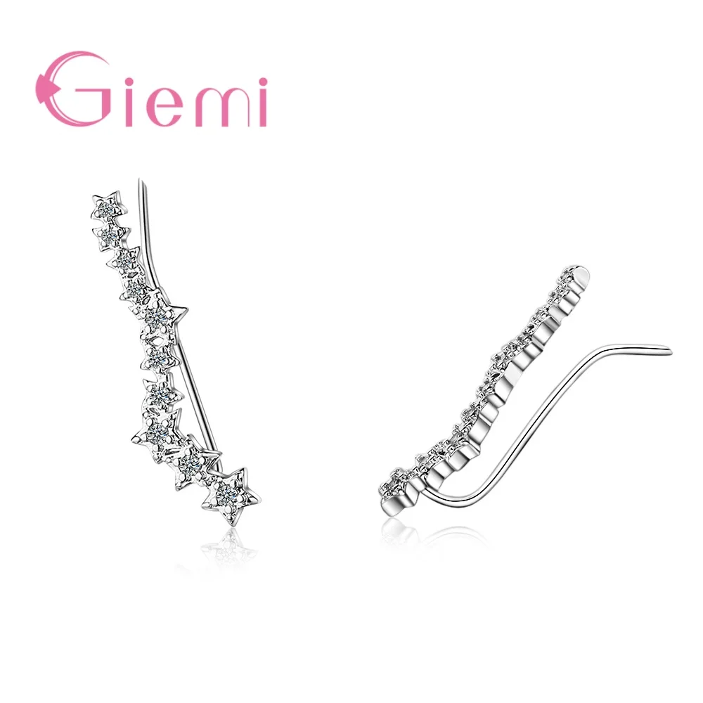 Elegant Zircon Long 925 Silver Star Drop Earrings for Women Girl Punk Crystal Wrap Ear Cuff Earring Jewelry Bijoux Brincos
Elegant Zircon Long 925 Silver Star Drop Earrings for Women Girl Punk Crystal Wrap Ear Cuff Earring Jewelry Bijoux Brincos