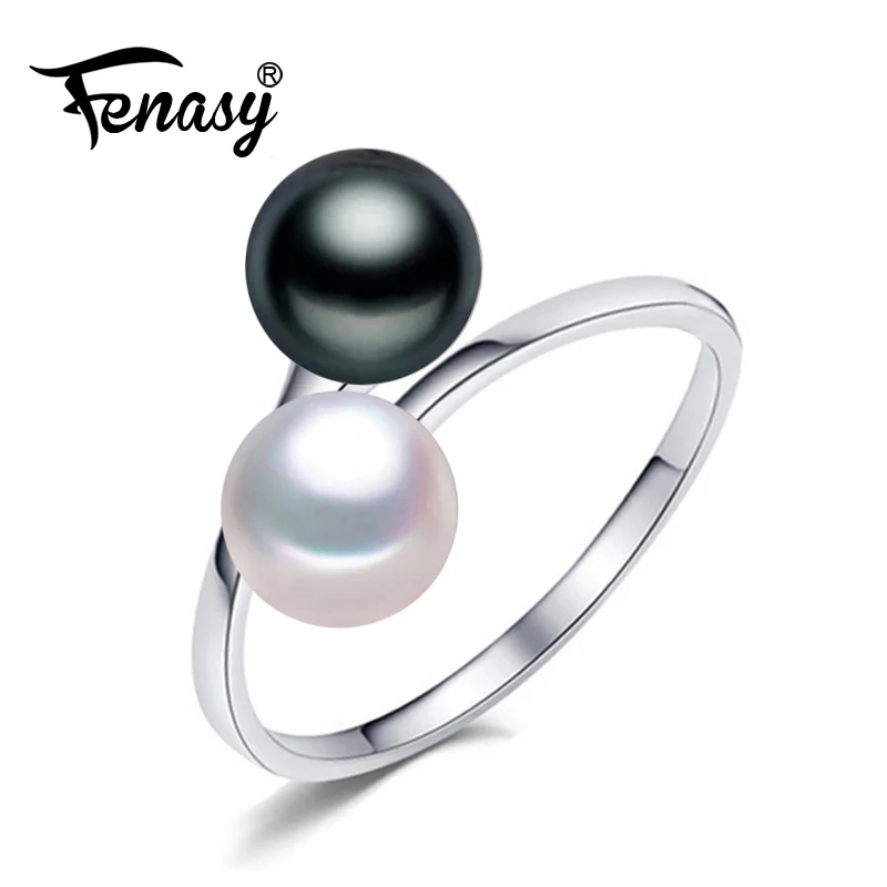 FENASY Natural Freshwater Pearl rings New Fashion Jewelry Silver Color Party Rings For Women Trendy Ring
FENASY Natural Freshwater Pearl rings New Fashion Jewelry Silver Color Party Rings For Women Trendy Ring