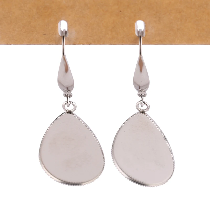 shukaki 5 pairs fit teardrop 18x25mm cabochon earring bezel settings stainless steel ear wire hooks diy blank bases for earrings
shukaki 5 pairs fit teardrop 18x25mm cabochon earring bezel settings stainless steel ear wire hooks diy blank bases for earrings