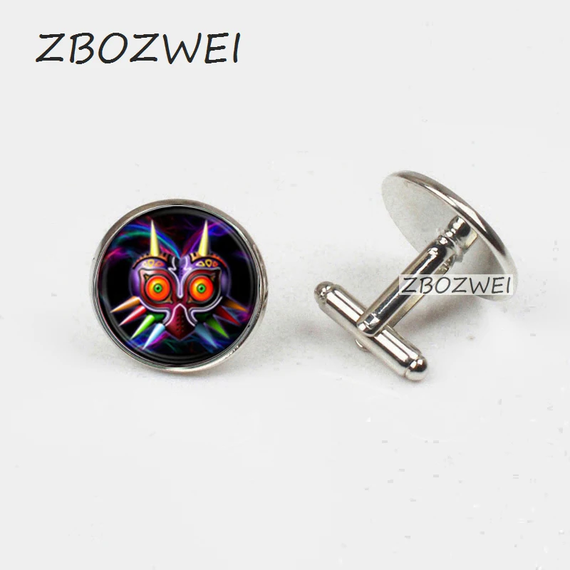 ZBOZWEI 2018 Newest Game Majoras Mask Colorful Owl Glass Round Charm Jewelry Gift Send of friend High Quality Cufflinks For Men
ZBOZWEI 2018 Newest Game Majoras Mask Colorful Owl Glass Round Charm Jewelry Gift Send of friend High Quality Cufflinks For Men