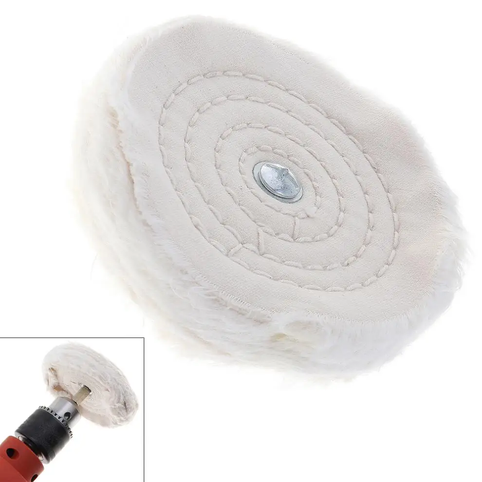 T-shaped White Cloth Polishing Wheel Mirror Polishing Buffer Cotton Pad with 6mm Shank Diameter for Surface Polishing / Grinding
T-shaped White Cloth Polishing Wheel Mirror Polishing Buffer Cotton Pad with 6mm Shank Diameter for Surface Polishing / Grinding