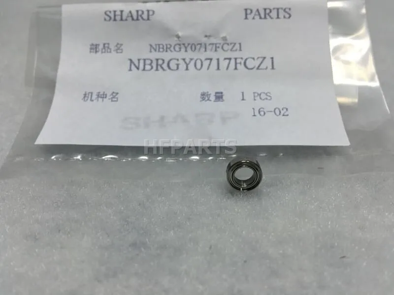 Free shipping imported new made in Japan 10pcs transfer roller bearing for Sharp AR MX550N 700N 623 555 620N NBRGY0717FCZ1
Free shipping imported new made in Japan 10pcs transfer roller bearing for Sharp AR MX550N 700N 623 555 620N NBRGY0717FCZ1