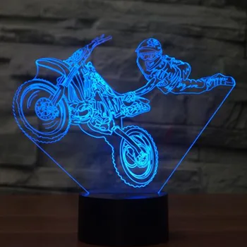 Motorcycle stunts Touch Table lamp 7 Colors Changing Desk Lamp 3D Lamp Novelty Led Night Lights LED Light Drop Ship
Motorcycle stunts Touch Table lamp 7 Colors Changing Desk Lamp 3D Lamp Novelty Led Night Lights LED Light Drop Ship