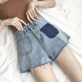 2019 Shirt Jeans Fashion High Waist Denim Shorts Women Hole Ripped Summer Streetwear Female Casual Shorts Plus Size
2019 Shirt Jeans Fashion High Waist Denim Shorts Women Hole Ripped Summer Streetwear Female Casual Shorts Plus Size