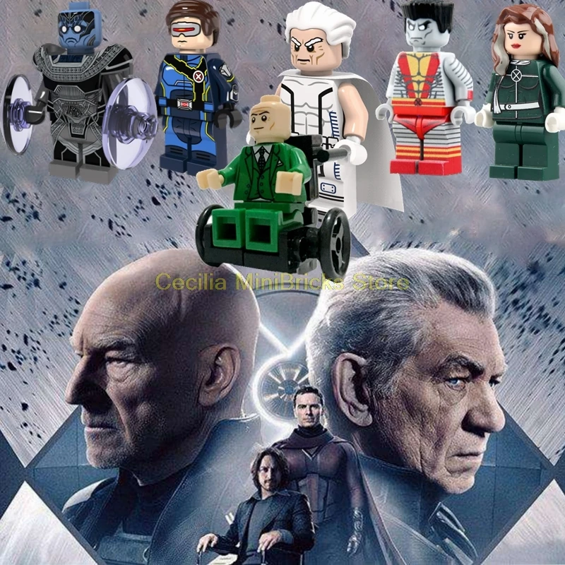 Legoing X-Men Marvel Wolverine Jean Grey Professor X Magneto Apocalypse Rogue Legoings Thanos Building Blocks Toys for Children
Legoing X-Men Marvel Wolverine Jean Grey Professor X Magneto Apocalypse Rogue Legoings Thanos Building Blocks Toys for Children