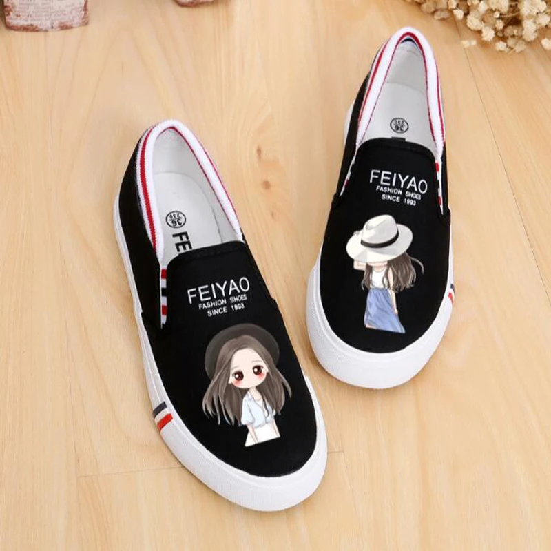 Mixed Colors Summer Spring Women Platform Sneakers Slip On Lazy Ladies Canvas Shoes Hand Painted Student Casual Shoes
Mixed Colors Summer Spring Women Platform Sneakers Slip On Lazy Ladies Canvas Shoes Hand Painted Student Casual Shoes