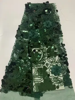 Grace Design Green 3D Lace Fabric 2019 High Quality Mesh Sequins Embroidery Applique 3D Flower Tulle Nigerian Lace Fabrics
Grace Design Green 3D Lace Fabric 2019 High Quality Mesh Sequins Embroidery Applique 3D Flower Tulle Nigerian Lace Fabrics
