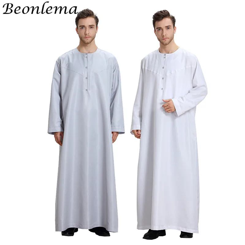 Beonlema Muslim Dress Kaftan Dubai Musulman Long Sleeves White Thobes Islamic Homme Clothing Summer Islamic Clothing Men Robes
Beonlema Muslim Dress Kaftan Dubai Musulman Long Sleeves White Thobes Islamic Homme Clothing Summer Islamic Clothing Men Robes