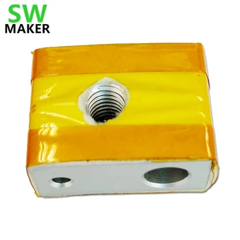 SWMAKER CTC DIY 3D printer accessories heating block print head aluminum heatert block +insulation tape
SWMAKER CTC DIY 3D printer accessories heating block print head aluminum heatert block +insulation tape