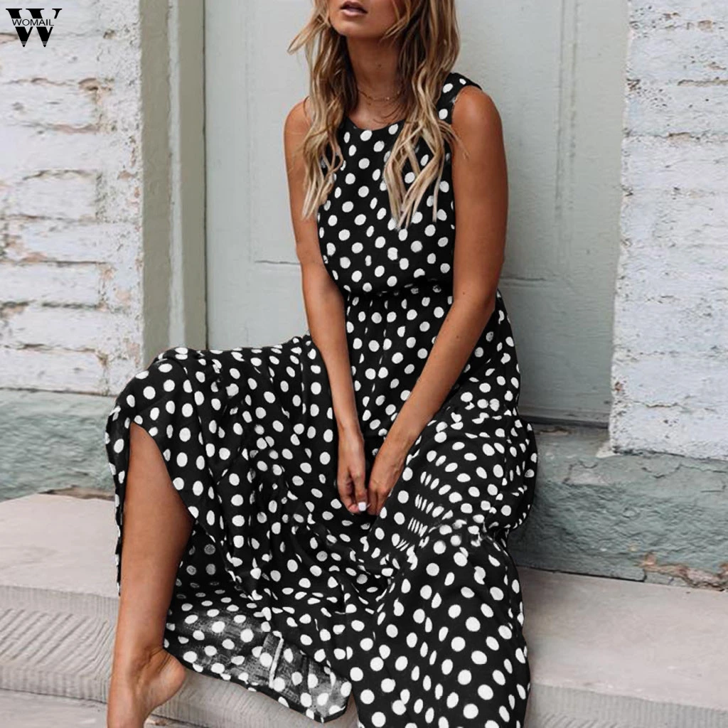 Women Ladies Fashion Sweet Summer Dress O-Neck Print High Waist Ankle-Length Dress Size S/M/L/XL May26
Women Ladies Fashion Sweet Summer Dress O-Neck Print High Waist Ankle-Length Dress Size S/M/L/XL May26