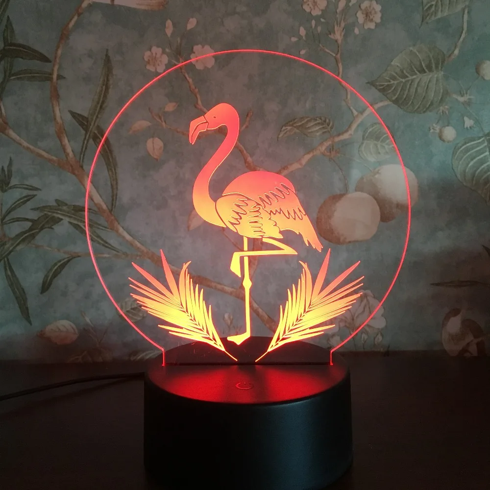 3D Flamingo LED Night Light 3 modes Table Lamps Home Christmas Wedding Party Decoration Kids Birthday Holiday Gifts
3D Flamingo LED Night Light 3 modes Table Lamps Home Christmas Wedding Party Decoration Kids Birthday Holiday Gifts