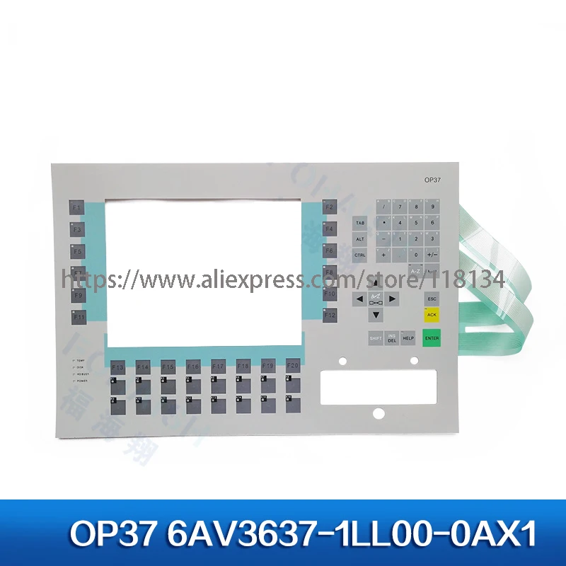 NEW OP 37 6AV3637-1LL00-0AX1 OP37 6AV3 637-1LL00-0AX1 HMI PLC Membrane Switch keypad keyboard
NEW OP 37 6AV3637-1LL00-0AX1 OP37 6AV3 637-1LL00-0AX1 HMI PLC Membrane Switch keypad keyboard