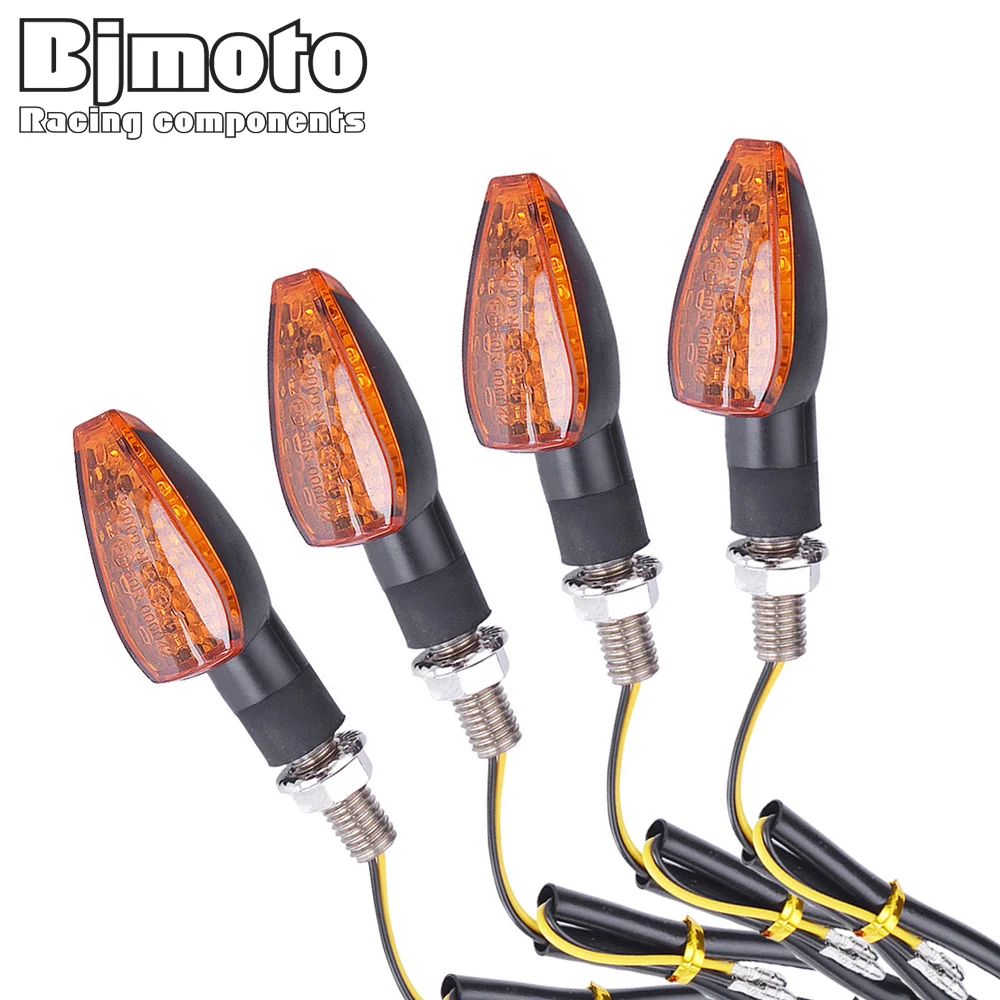 BJMOTO 4PCS Short Amber Motorcycle LED Turn Signal Indicators 12V 2W Blinker Flashers Light Lamp Universal For KTM BMW Honda
BJMOTO 4PCS Short Amber Motorcycle LED Turn Signal Indicators 12V 2W Blinker Flashers Light Lamp Universal For KTM BMW Honda