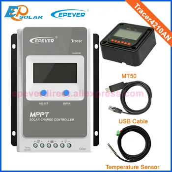 Tracer 4210AN EPsloar 40A MPPT Solar Charge Controller 12V 24V LCD Display EPEVER Regulator with MT50 Meter
Tracer 4210AN EPsloar 40A MPPT Solar Charge Controller 12V 24V LCD Display EPEVER Regulator with MT50 Meter